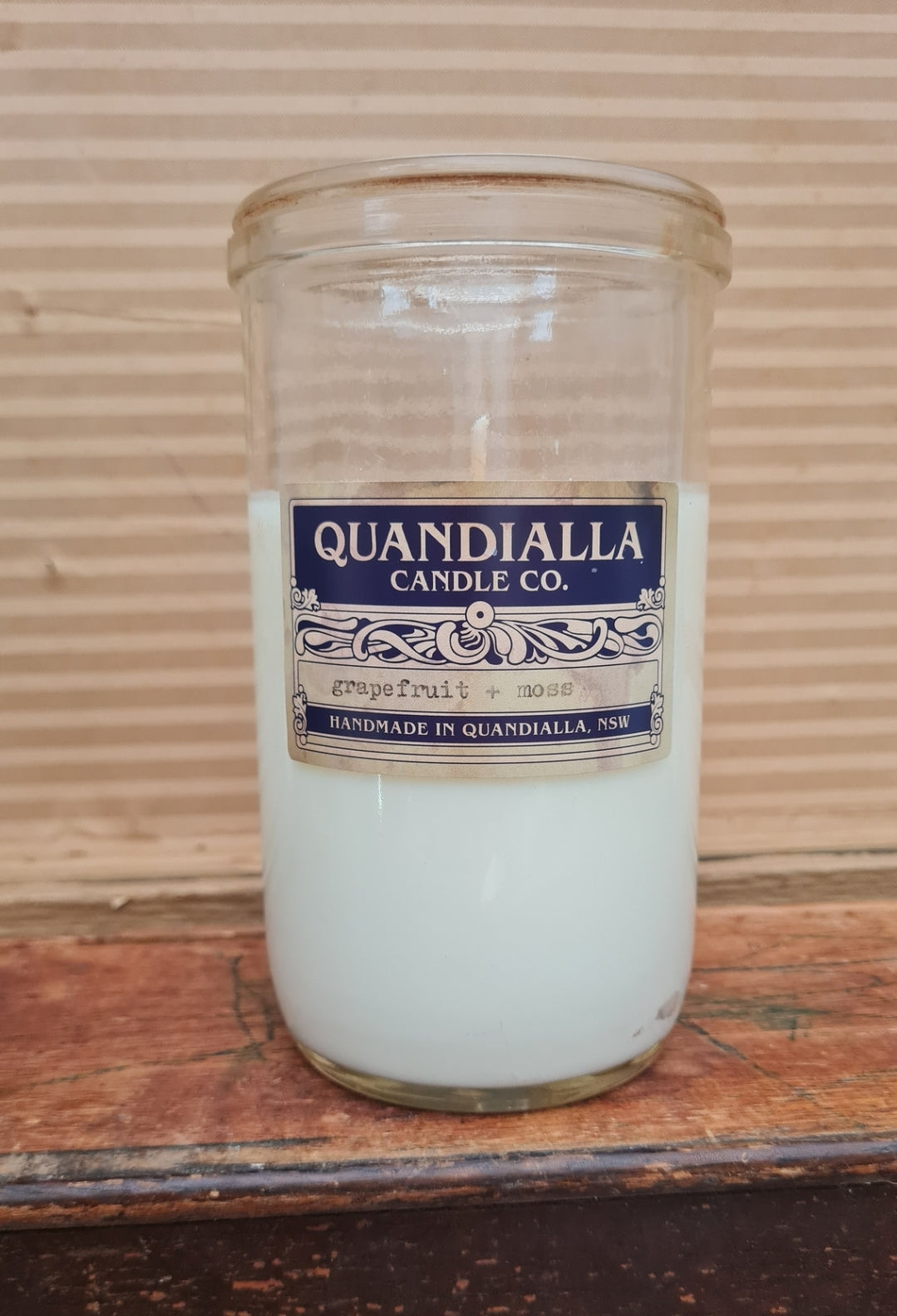 Vintage Fowler Preserving Jar Candle
