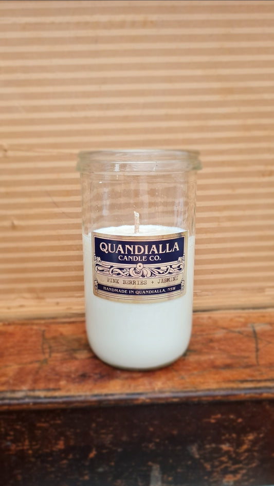 Vintage Fowler Preserving Jar Candle