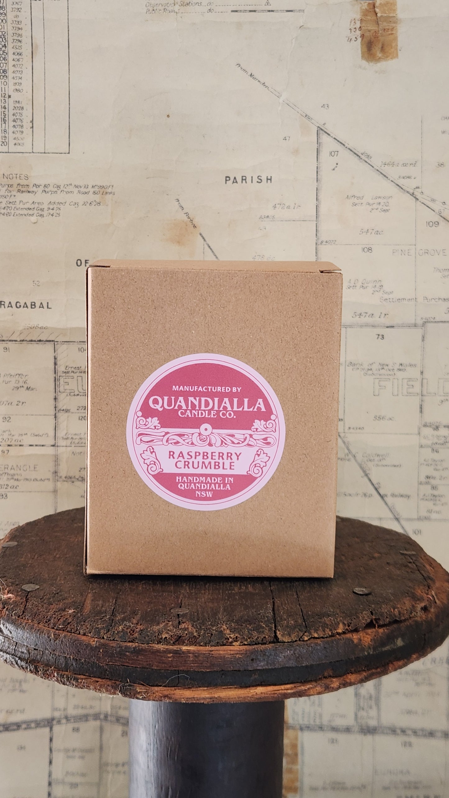 Raspberry Crumble candle