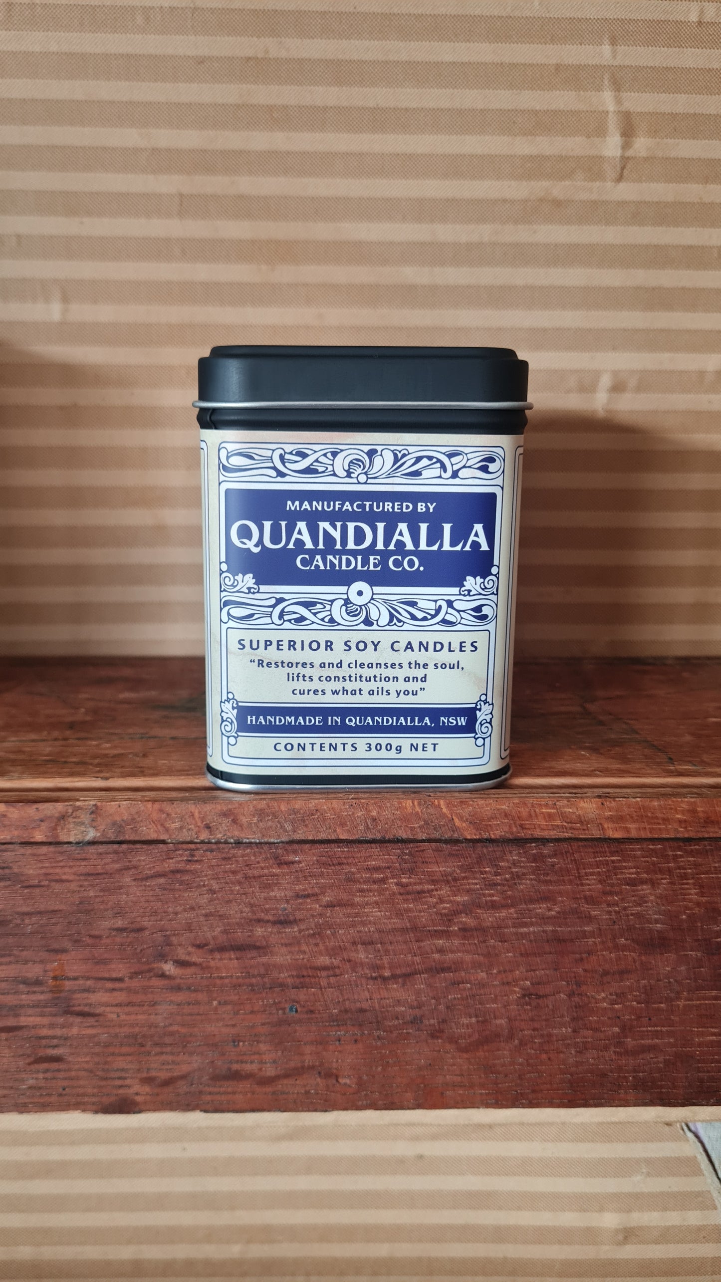 Small Soy Candle Tin 300g