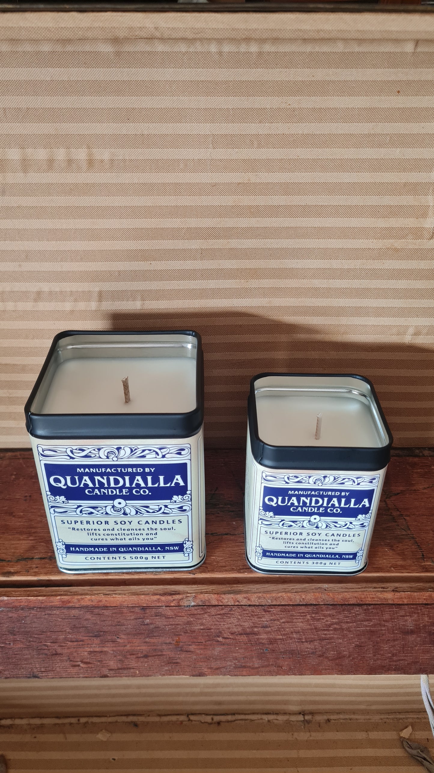 Small Soy Candle Tin 300g