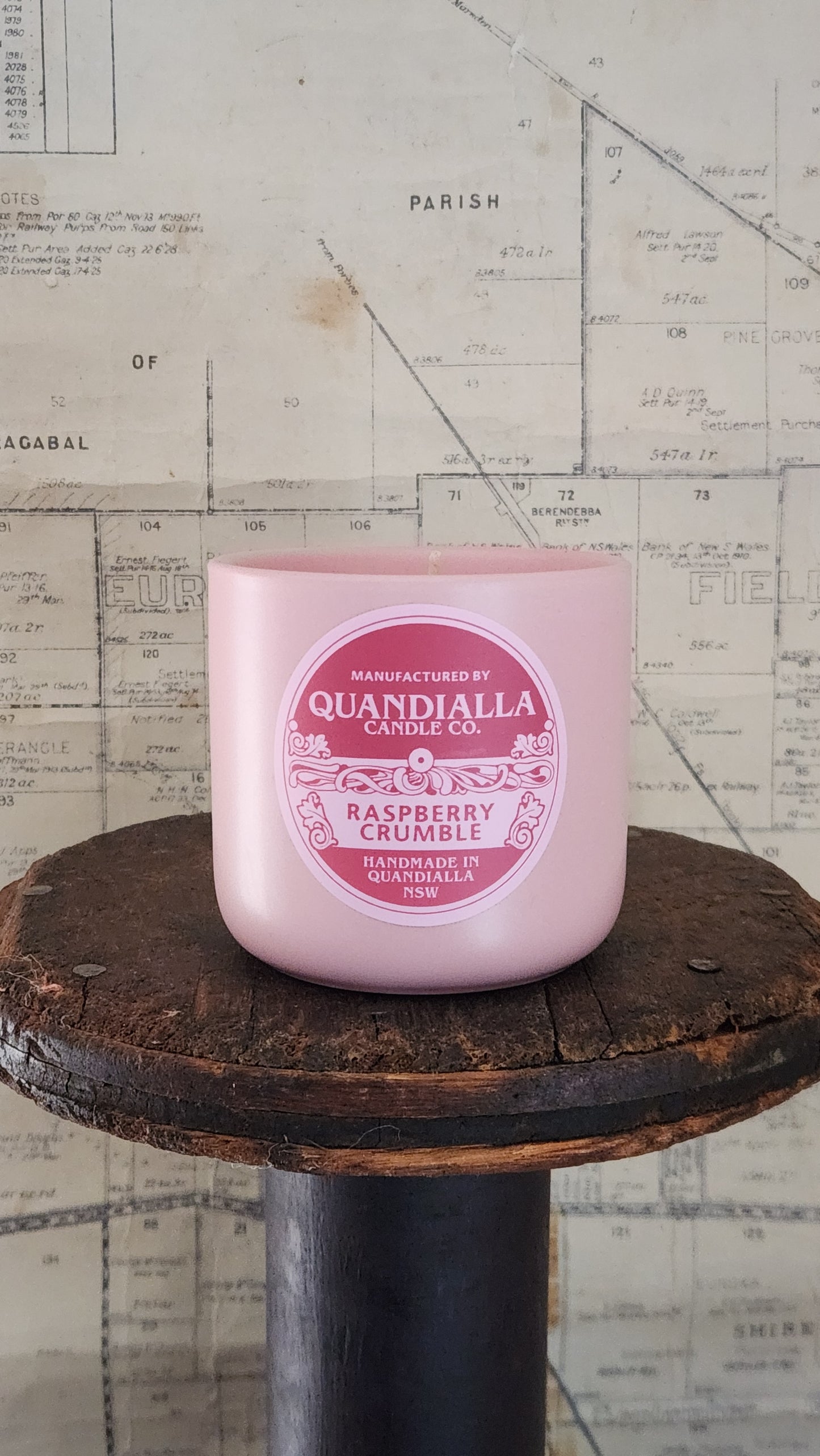 Raspberry Crumble candle