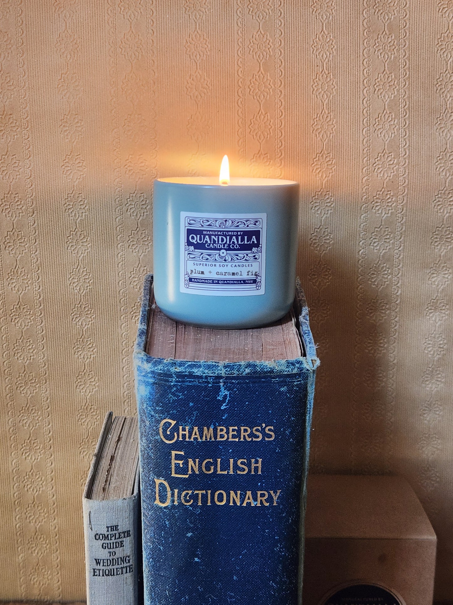 Plum & Caramel Fig candle