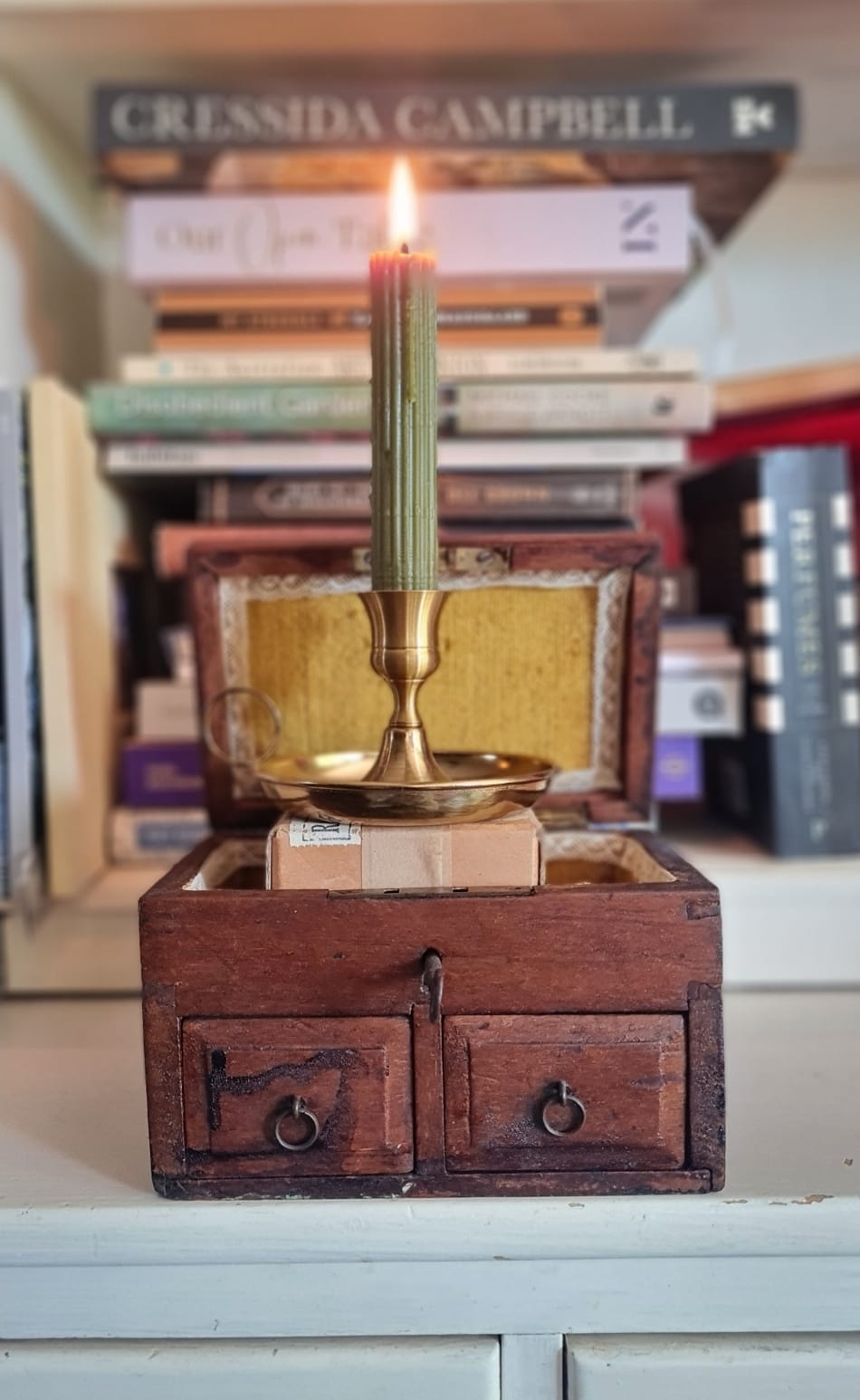 Beeswax taper candle bundle